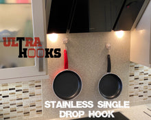 Load image into Gallery viewer, Ultra Hooks - Stainless Single Drop Hook (x5 Large &amp; x5 Small)
