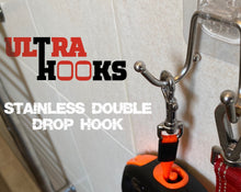 Load image into Gallery viewer, Ultra Hooks - Stainless Double Drop Hook (x5 Large & x5 Small)