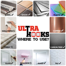 Load image into Gallery viewer, Ultra Hooks - Universal Hook (x5 Large &amp; x5 Small)
