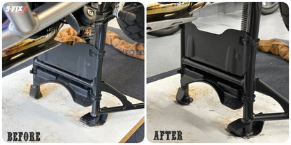 BLACK-OUT 3 in 1 Rust Converter, Primer & Paint