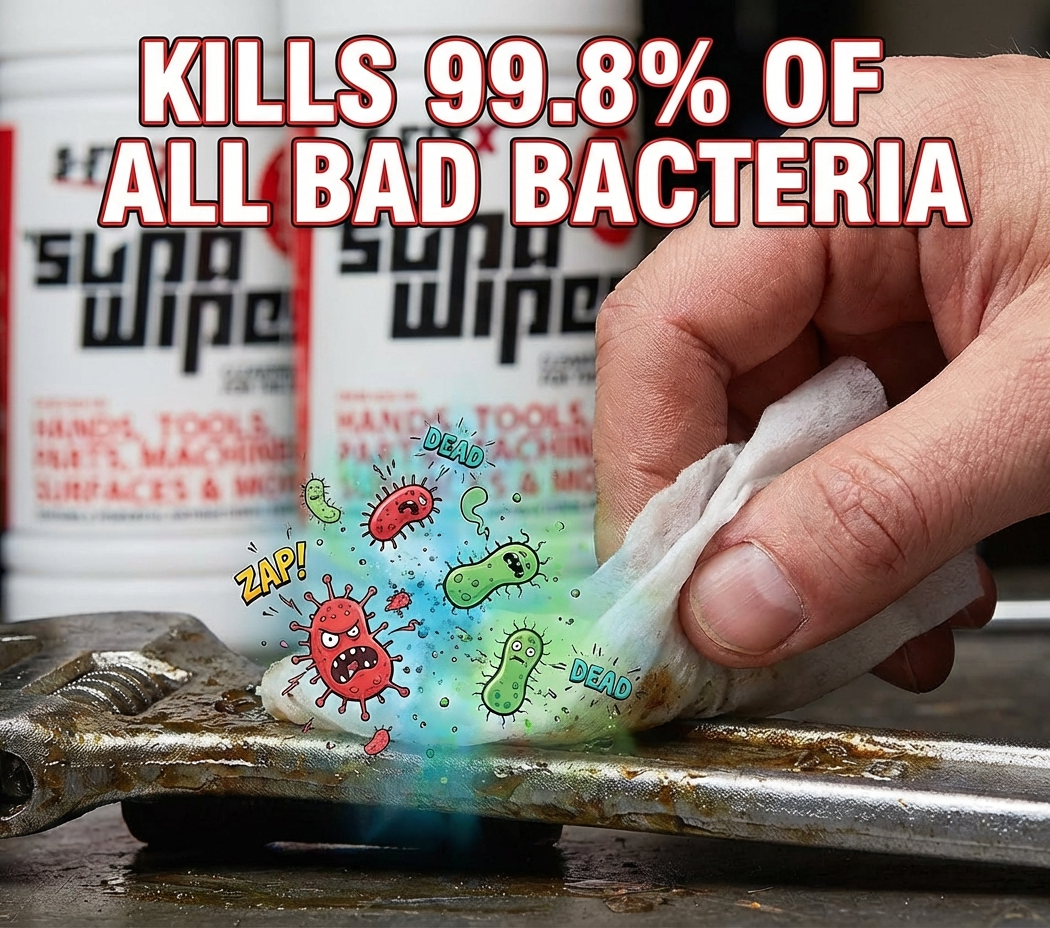 SUPAWIPES - (x2 Tubs Included)