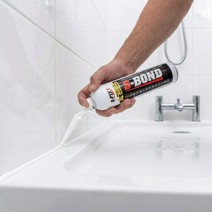 S-BOND No Gun, 3-in-1 Adhesive, Sealant & Filler (2 Pack)