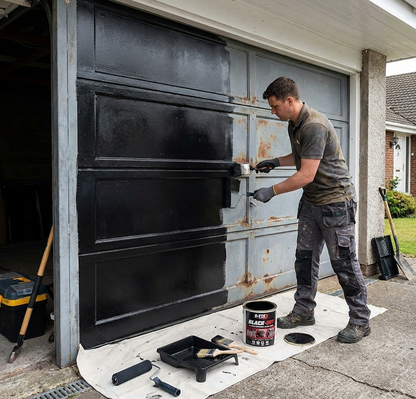 BLACK-OUT 3 in 1 Rust Converter, Primer & Paint