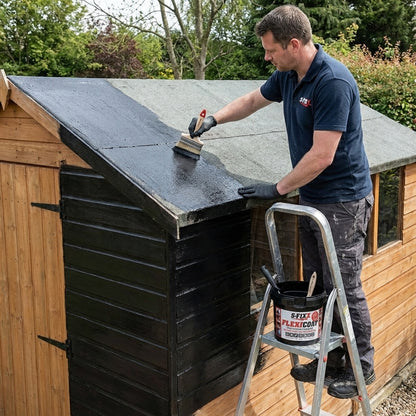 FLEXICOAT, Waterproof, Pond Paint, Roof Paint, Liquid Rubber Waterproof Sealant (2L)