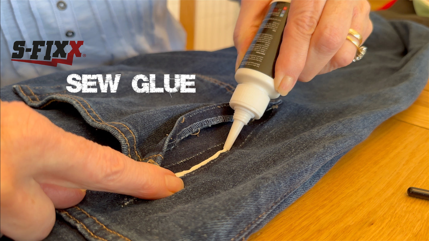 Sew Glue Easy Fabric Repair