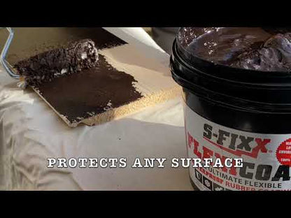FLEXICOAT, Waterproof, Pond Paint, Roof Paint, Liquid Rubber Waterproof Sealant (2L)