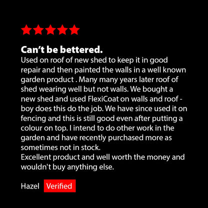 S-FIXX FLEXICOAT | 2 Litre, Waterproof, Pond Paint, Roof Paint, Liquid Rubber Sealant
