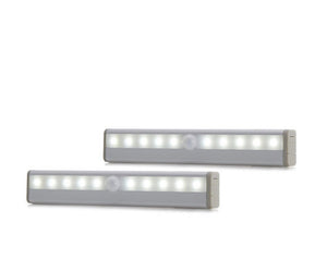 Aluminium PIR Lighting Unit (Twin Pack)
