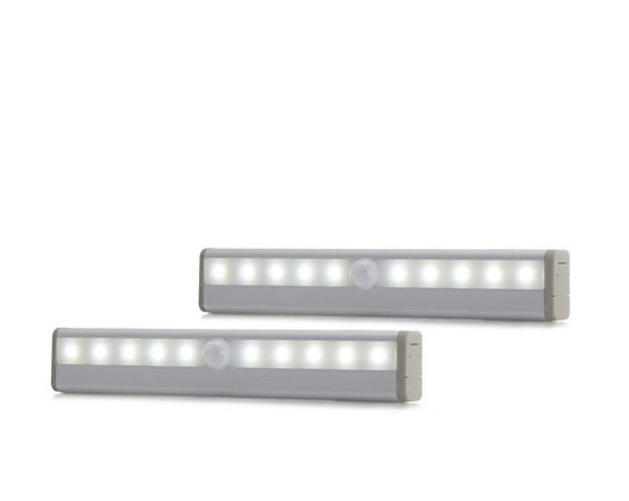 Aluminium PIR Lighting Unit (Twin Pack)