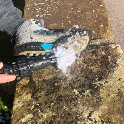 Cyclone, Hydro-Powered Brush Cleaner