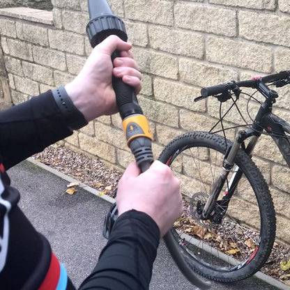 Cyclone, Hydro-Powered Brush Cleaner