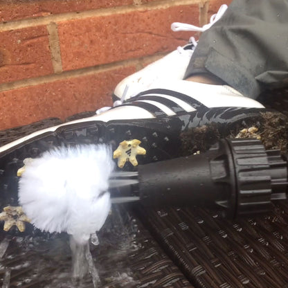 Cyclone, Hydro-Powered Brush Cleaner