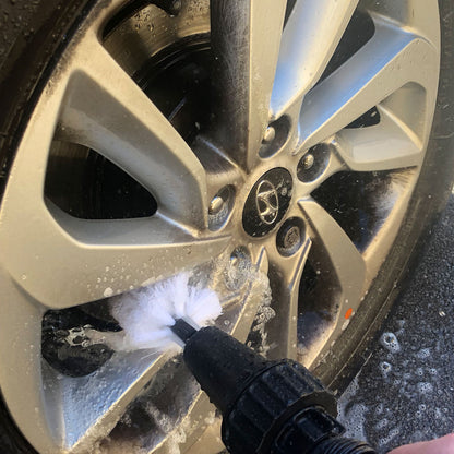 Cyclone, Hydro-Powered Brush Cleaner