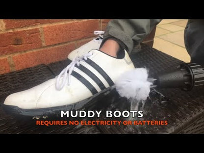 Cyclone, Hydro-Powered Brush Cleaner