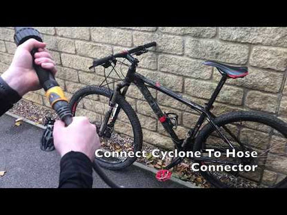 Cyclone, Hydro-Powered Brush Cleaner