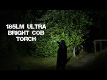 Load and play video in Gallery viewer, Ultra Bright 185Lm Torch (Twin Pack)
