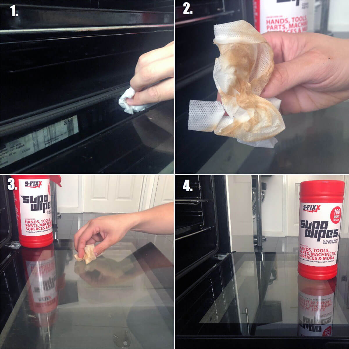 SUPAWIPES - (x2 Tubs Included)