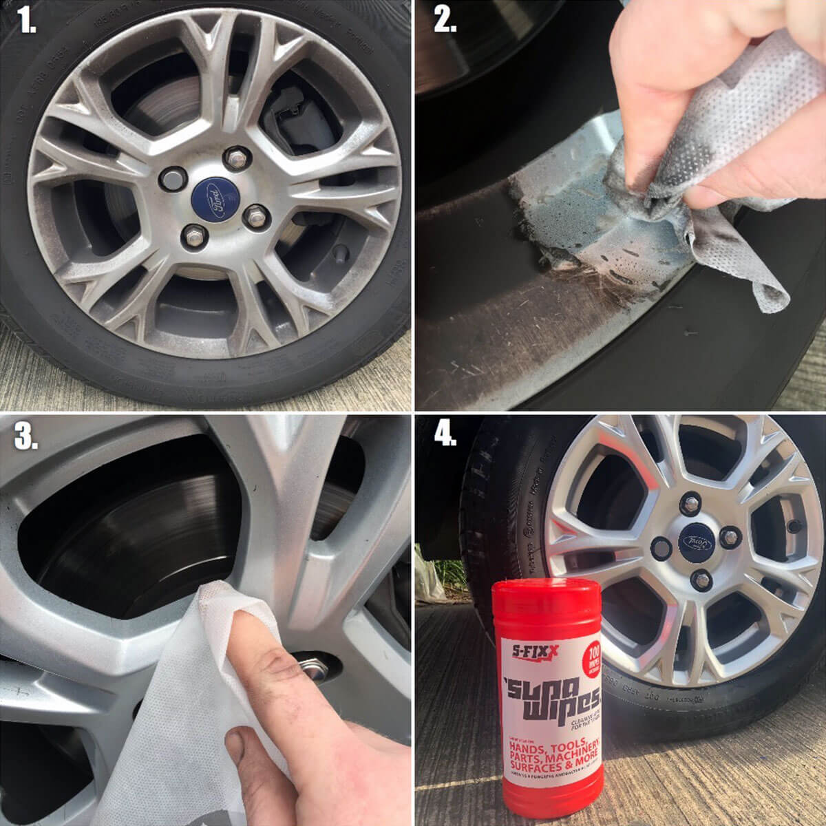 SUPAWIPES - (x2 Tubs Included)